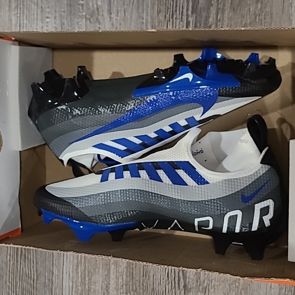 Vapor Edge Pro 360 TB 'Black Game Royal' Football Cleats - Picture 5 of 7